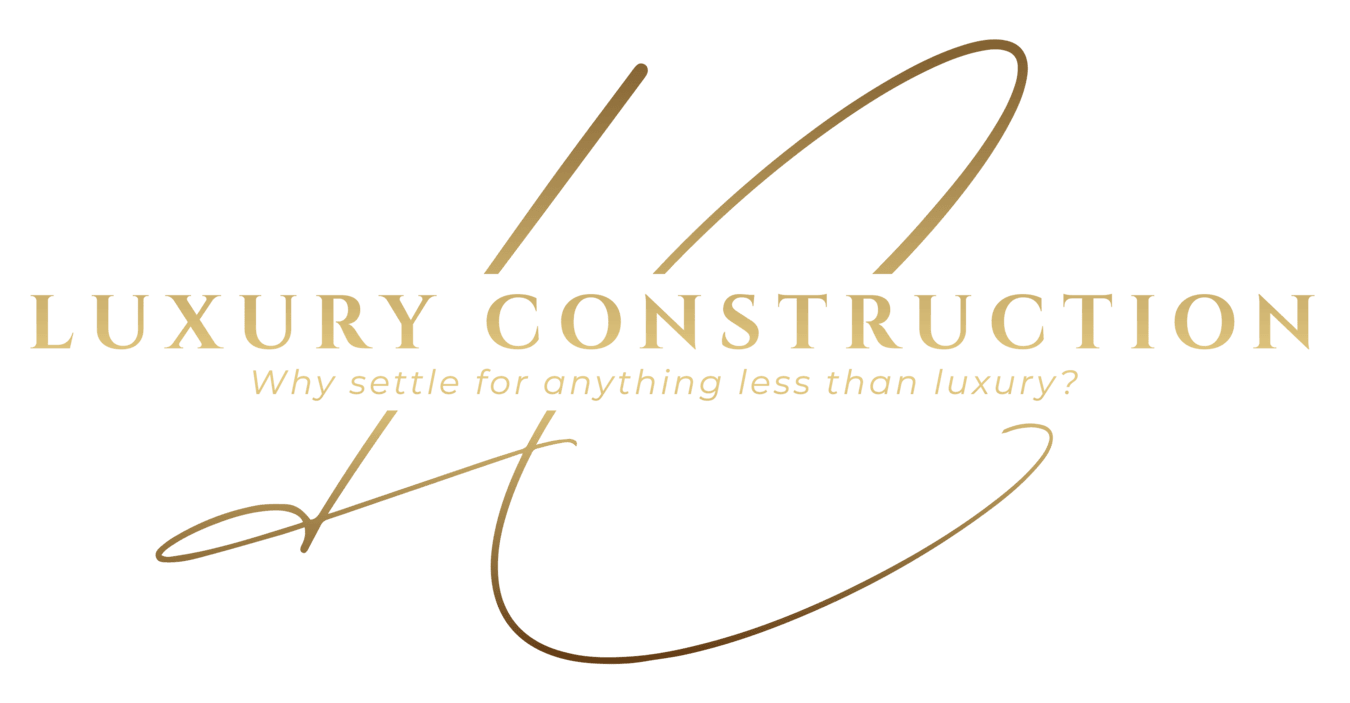 Luxury construction logo png